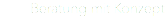 Beratung mit Konzept